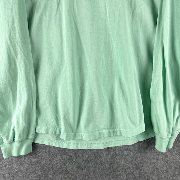 Disney Star Wars Mandalorian Spirit Jersey Adult XL Green Baby Yoda Long Sleeve - Picture 3 of 13